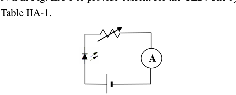 Fig. IIA-1. Circuit diagram used for the CLD.