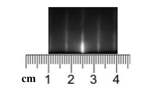 Figure 16: RHEED pattern
